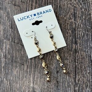 Lucky Brand Gold Dangle Earrings